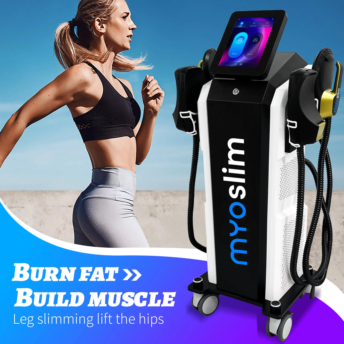 EMSZERO PRO 6500W NEO Slimming Machine EMS+EMT/RF Nova Body Sculpting EMS Pelvic Muscle Stimulator Salon