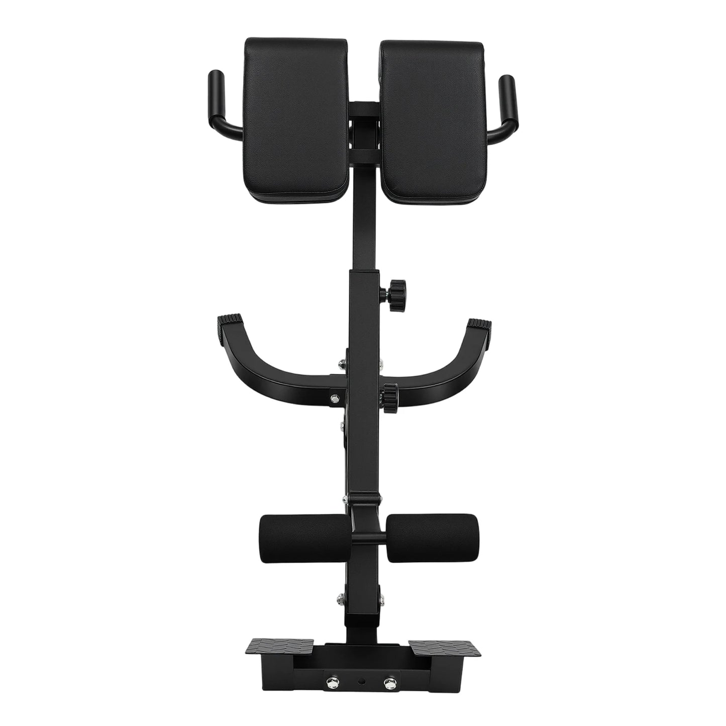 Roman Chair Back Extension Machine, 330LBS Back Extension Roman Chair Abdominal Exercise Equipment Multi-Functional