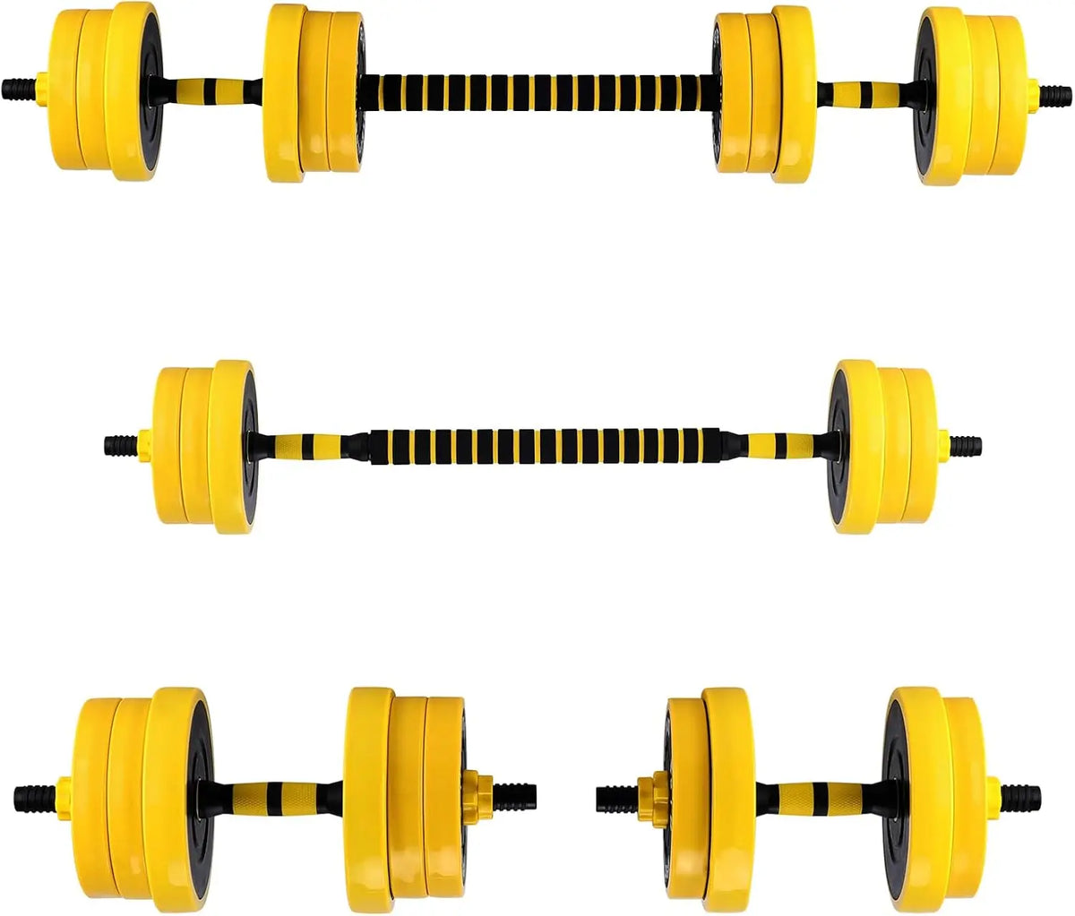 Dumbbell Sets Adjustable Weights, 44 Lb Free Weights Dumbbells Set for Home Gym
