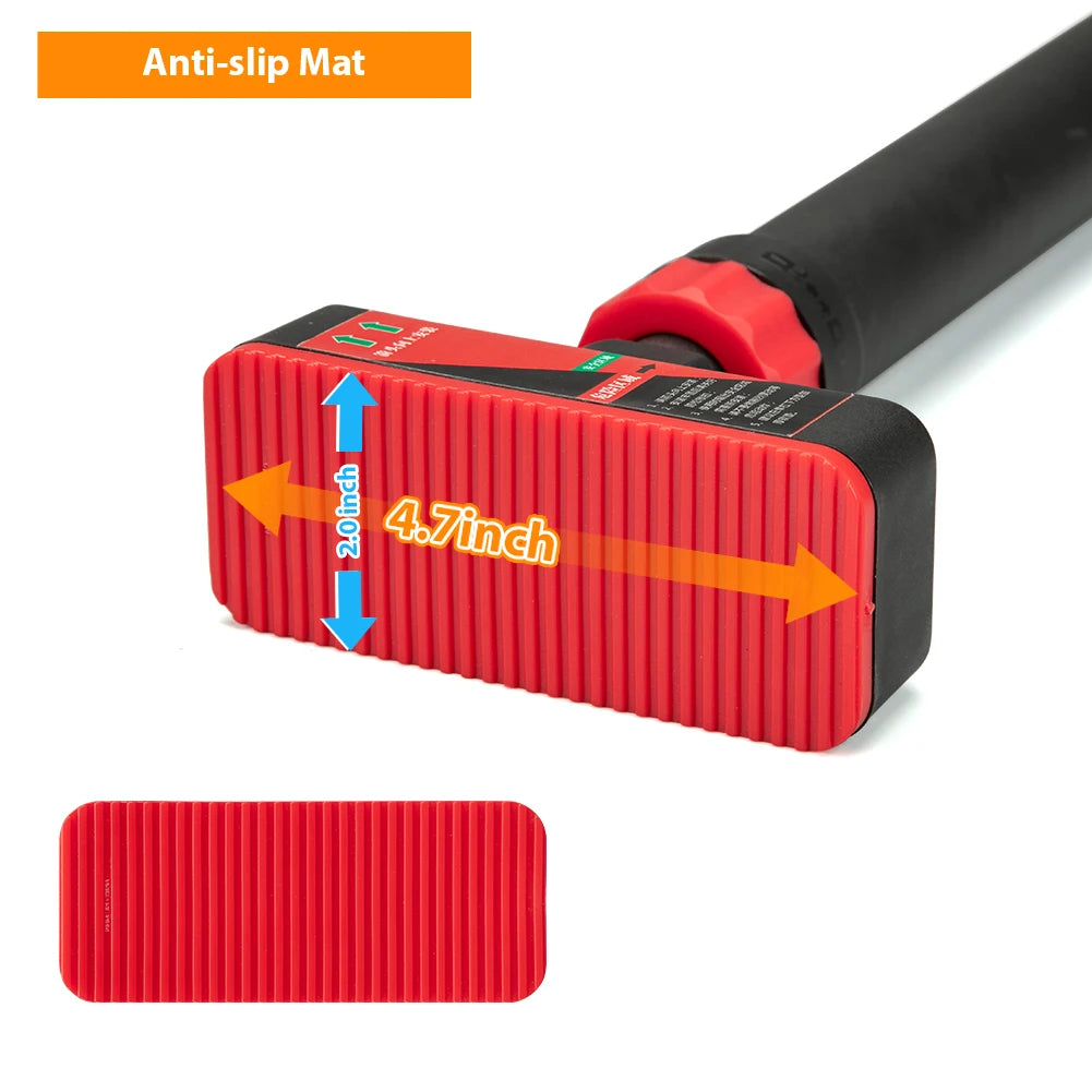 Adjustable Strength Training Pull-up Bars with Level Gauge 69-92cm Adjustable Width 200kg Max Load Capacity Chin Up Bar For Doorway