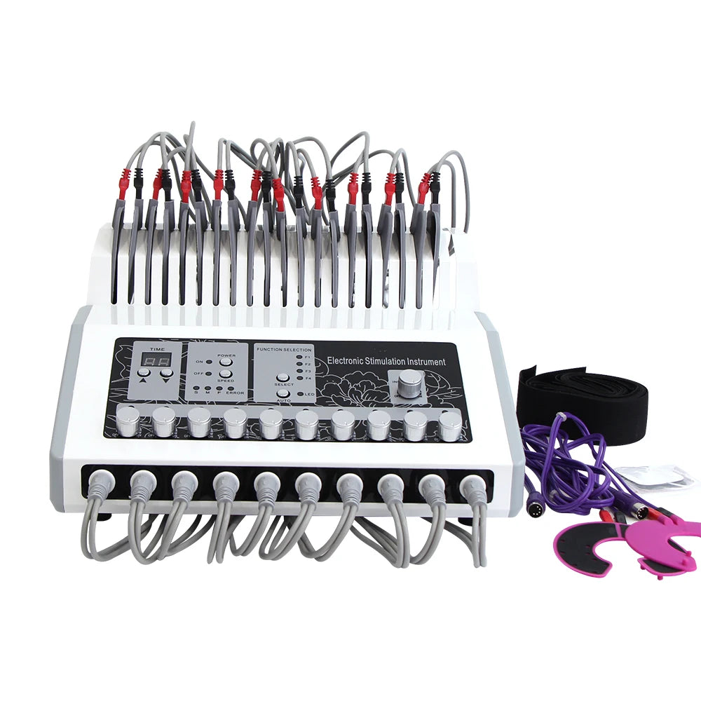 Slimming Muscle EMS Stimulator Electric Pulse Massager Body Sculpting Device Russian Wave Fat Burning Machine