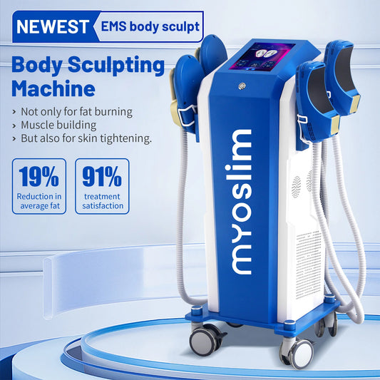 CE Certified MYOslim PRO 6500W NEO Nova Body Contour Device EMS EMT RF EMS Pelvic Muscle Stimulator Weight Loss Equipment
