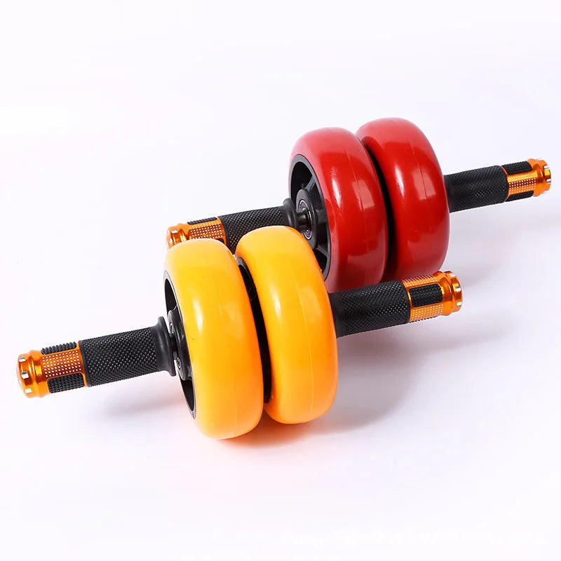 Luxury stainless steel bearing belly wheel Home slimming ab roller Exercise ab wheels