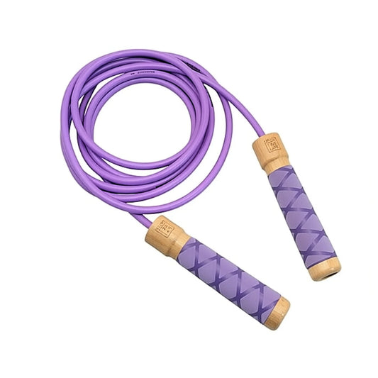 370g to 500 gram  heavy 8mm 10mm thick super long 3.2 meters rope length between handles wood handle jump rope with ball bearing