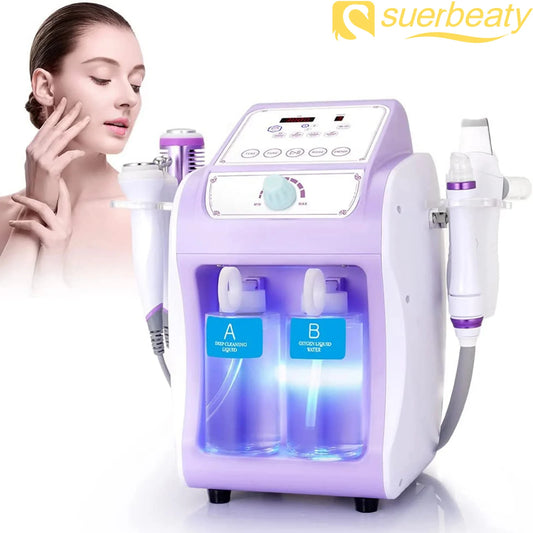 Professional Hydro Water Oxygen Machine Jet Peel Oxy Spray Facial Machine Face Cleaning Lifting Dermabrasion Skin Care Beauty