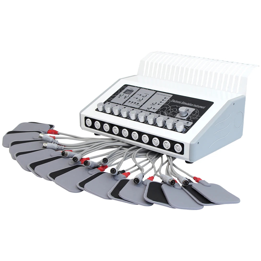 Slimming Muscle EMS Stimulator Electric Pulse Massager Body Sculpting Device Russian Wave Fat Burning Machine