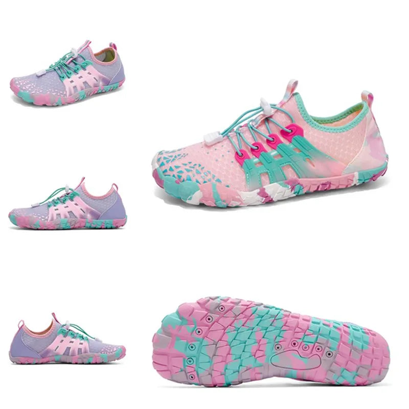 Water Shoes Women Five Fingers Swimming Barefoot Summer Outdoor Upstream Wading Aqua Sneakers Quick Dry Non-slip Shoe Trekking