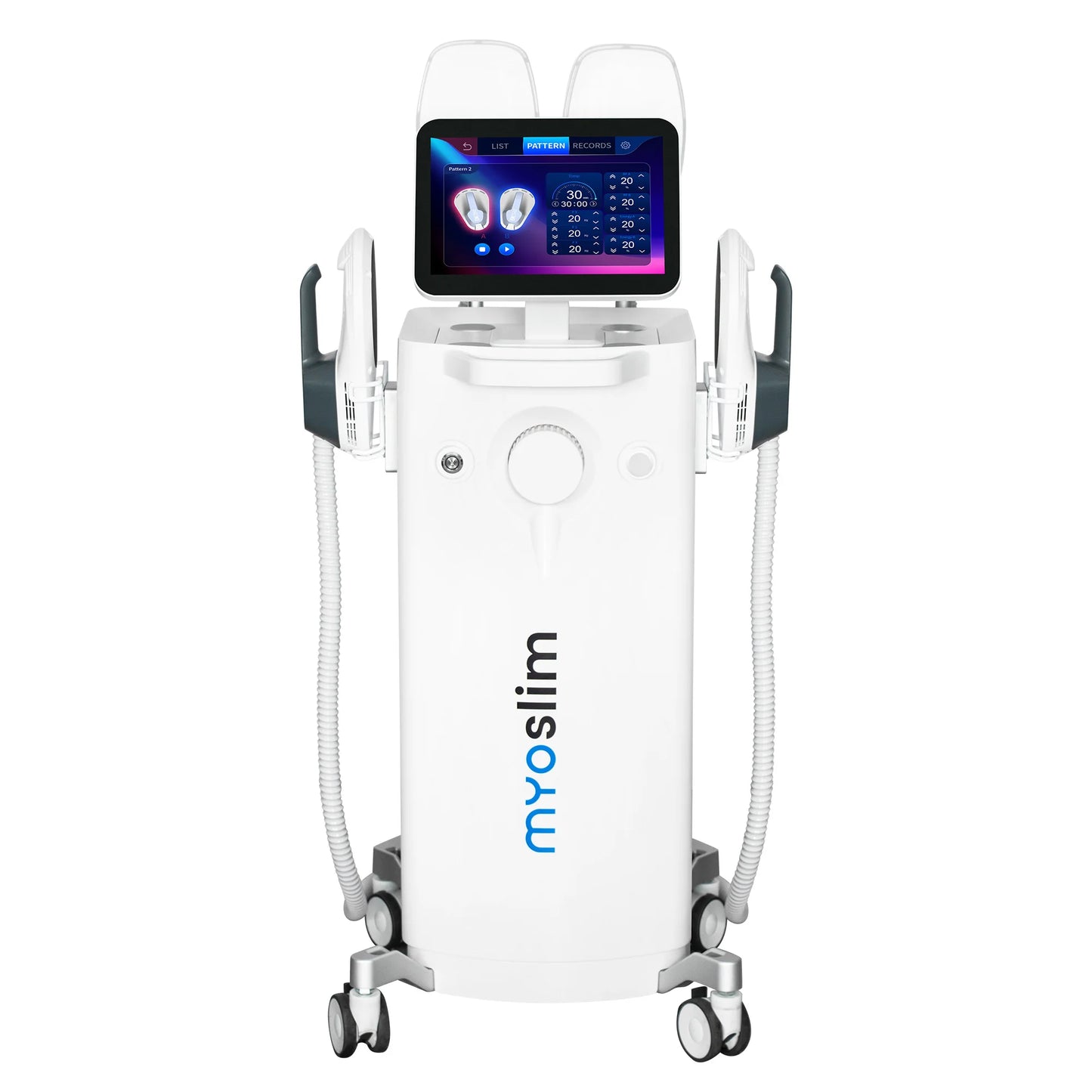 EMS Muscle Stimulator Body Sculpting Machine 8500W 4 Handles Commercial Body Contouring Fitness Salon Equipment Abdomen Buttock