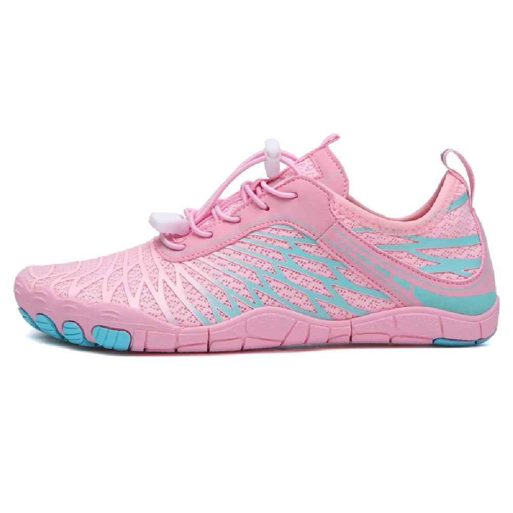 Aqua Shoes Women Men Barefoot Water Shoes Quick-Drying Outdoor Beach Upstream Wading Swimming Shoe Sneakers Unisex Trekking Surf