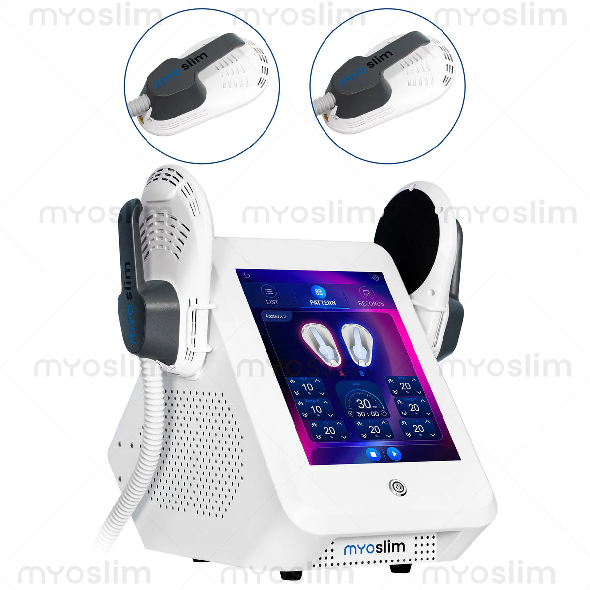 EMS Body Sculpting Machine New RF MYOslim Sculpt Weight Loss Massager Electromagnetic Fat Slimming Muscle Stimulation Device